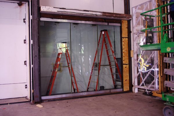 Window Wall Test Setup